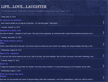 Tablet Screenshot of natalie-lifelovelaughter.blogspot.com