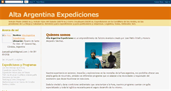 Desktop Screenshot of altaargentinaexpediciones.blogspot.com