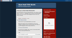 Desktop Screenshot of mattdahl.blogspot.com