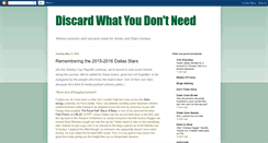 Desktop Screenshot of discardwhatyoudontneed.blogspot.com
