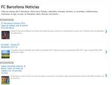 Tablet Screenshot of fcbarcelonanoticias.blogspot.com
