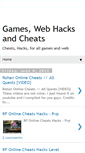 Mobile Screenshot of haxcheat.blogspot.com