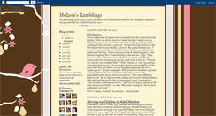 Desktop Screenshot of melissacalapp.blogspot.com