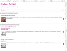 Tablet Screenshot of kortarsretikul.blogspot.com