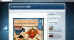 Desktop Screenshot of gercekosmanlitarihi.blogspot.com