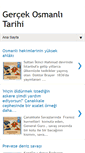 Mobile Screenshot of gercekosmanlitarihi.blogspot.com