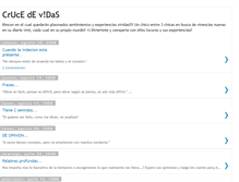Tablet Screenshot of crucedevidas.blogspot.com