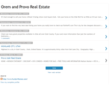 Tablet Screenshot of oremprovorealestate.blogspot.com