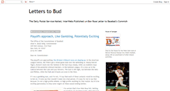 Desktop Screenshot of letterstobud.blogspot.com