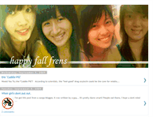 Tablet Screenshot of happy-fall-frens.blogspot.com