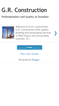 Mobile Screenshot of gr-construction.blogspot.com