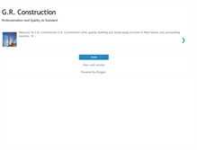 Tablet Screenshot of gr-construction.blogspot.com