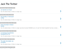 Tablet Screenshot of jackthetwitter.blogspot.com