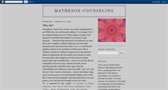 Desktop Screenshot of matheson-counseling.blogspot.com
