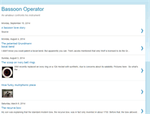 Tablet Screenshot of bassoonoperator.blogspot.com
