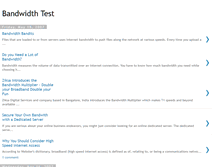 Tablet Screenshot of bandwidth-test.blogspot.com