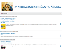 Tablet Screenshot of matrimoniosm.blogspot.com