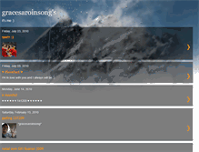 Tablet Screenshot of gracesaroinsong.blogspot.com