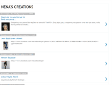 Tablet Screenshot of nena-creations.blogspot.com
