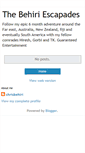 Mobile Screenshot of behiriescapades.blogspot.com