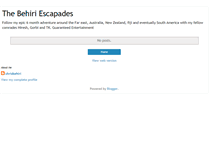 Tablet Screenshot of behiriescapades.blogspot.com