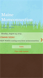 Mobile Screenshot of mainemomconnection.blogspot.com