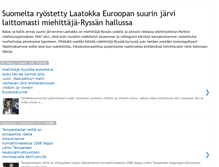 Tablet Screenshot of laatokkamme.blogspot.com