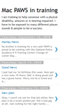 Mobile Screenshot of macpawsintraining.blogspot.com