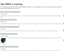 Tablet Screenshot of macpawsintraining.blogspot.com