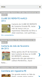 Mobile Screenshot of clubedorepente.blogspot.com