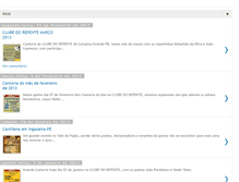 Tablet Screenshot of clubedorepente.blogspot.com