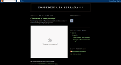 Desktop Screenshot of hospederialaserrana.blogspot.com