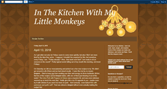 Desktop Screenshot of monkeysinthekitchen.blogspot.com