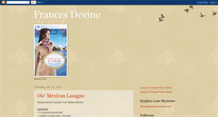 Desktop Screenshot of francesldevine.blogspot.com