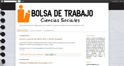 Desktop Screenshot of bolsadetrabajo-facso.blogspot.com