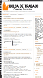 Mobile Screenshot of bolsadetrabajo-facso.blogspot.com