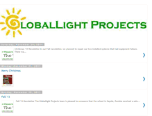 Tablet Screenshot of globallightprojects.blogspot.com