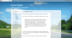 Desktop Screenshot of parent-rights.blogspot.com