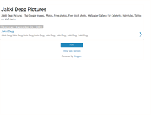 Tablet Screenshot of jakki-degg-pictures.blogspot.com