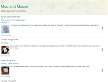 Tablet Screenshot of mooandmouse.blogspot.com