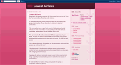 Desktop Screenshot of lowestairfaress.blogspot.com