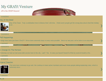 Tablet Screenshot of graytventure.blogspot.com