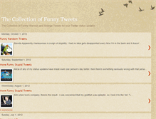 Tablet Screenshot of funny-tweets.blogspot.com