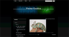 Desktop Screenshot of fauna-exotica.blogspot.com