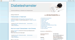 Desktop Screenshot of diabeteshamster.blogspot.com