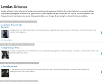 Tablet Screenshot of lendasurbanas-br.blogspot.com