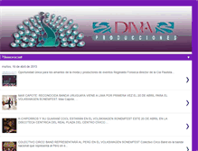 Tablet Screenshot of divaproduccioneslimaperu.blogspot.com