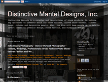 Tablet Screenshot of distinctivemantels.blogspot.com