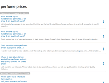 Tablet Screenshot of perfume-prices-as.blogspot.com