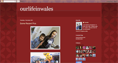 Desktop Screenshot of ourlifeinwales.blogspot.com